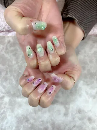 ネイル Nail Salon Champ🐾のネイルデザイン