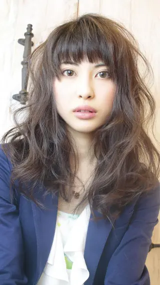 セミロング 中目黒✂︎店長✂︎ TOMOHIROのヘアスタイル