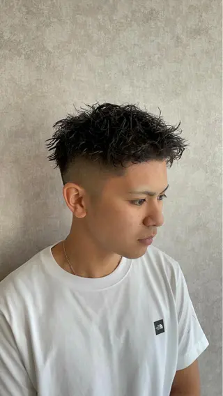 パーマ メンズ バレイヤージュ特化｜ Takuのヘアスタイル
