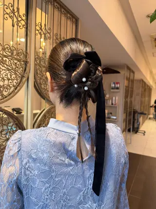 ヘアアレンジ ナカタ ユウナのヘアスタイル