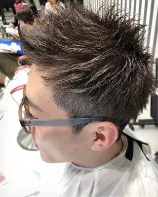 メンズ Lumiere 鈴木翔平のヘアスタイル