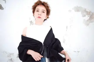 ショート カラー パーマ ヘアアレンジ メンズ キッズ ネイル マツエク・マツパ EnBlesS西宮 マンツーマン神道有基のヘアスタイル