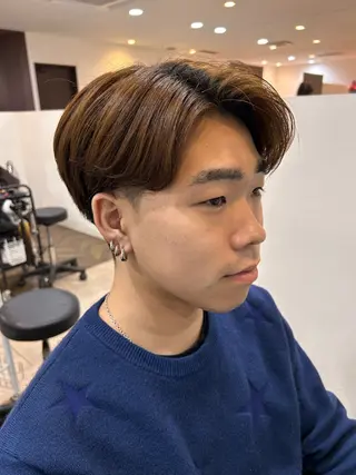 ショート メンズ ボブ/ショート/小倉 ✂中尾吏穏のヘアスタイル