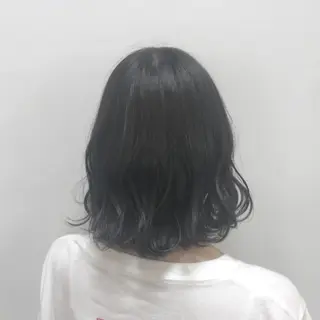 ミディアム カラー 似合わせ/前髪カット /店長   村上直也のヘアスタイル