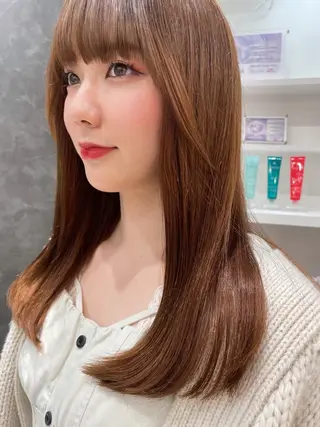 ロング パーマ BiBi 武田 あやのヘアスタイル
