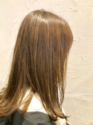ミディアム ナカオ ヤストシのヘアスタイル