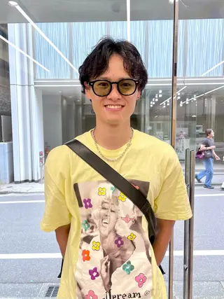 パーマ メンズ カット・ダブルカラー TAIGAのヘアスタイル