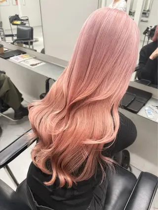 ロング カラー カラーモデル募集中 /新潟万代/かこ🩵のヘアスタイル