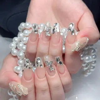 ネイル M🌷nail 長さだし専門店のネイルデザイン