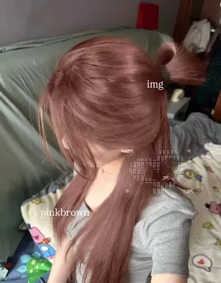 カラー 透明感うる艶カラー 🤍MANAMIのヘアスタイル