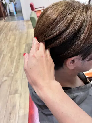 カラー メンズ 清水 美香のヘアスタイル