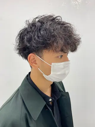 メンズ 柏メンズパーマ特化 蛯谷 晃裕のヘアスタイル