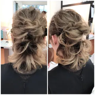ヘアアレンジ 奈良崎 和弘のヘアスタイル