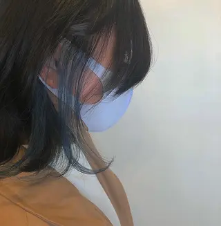 ミディアム カラー ラーム 乃木店のヘアスタイル