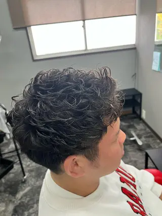 パーマ メンズ 池田 成秀のヘアスタイル