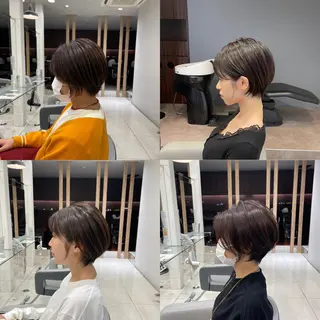 ショート ショート/ボブ オオタダイスケのヘアスタイル