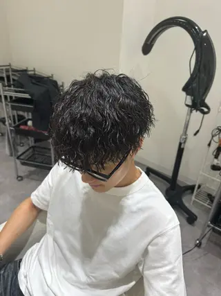 ミディアム 岐阜No.1メンズ 美容師／村上達紀のヘアスタイル