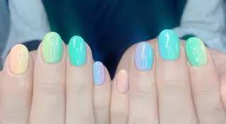 ネイル ニュアンスネイル🌈 MYU Nailsのネイルデザイン