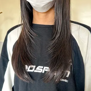 ロング 艶カラー/岡崎 /おかもとななのヘアスタイル