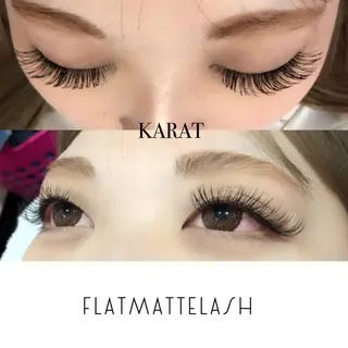 マツエク・マツパ ★KAEDE★伊勢崎 【KARAT】のマツエク・マツパデザイン