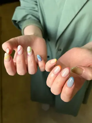ネイル nailsalon MONICA所属・MONICA_ HANEのネイルデザイン