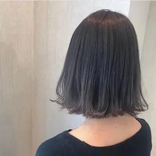 ミディアム カラー ヘアアレンジ lani ブリーチ /ダブルカラーのヘアスタイル