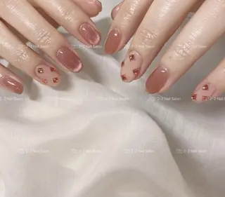 ネイル Shis_🦄shi 韓国風キラキラネイルのネイルデザイン