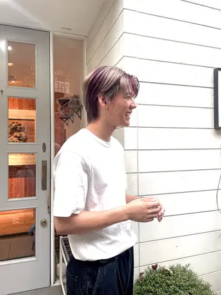 ショート カラー メンズ 丸みショート/ ショート特化/健太郎のヘアスタイル