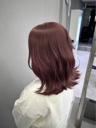 ミディアム カラー piLLon/ RYUKAのヘアスタイル