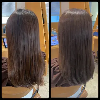 ロング カラー AmphiTokyo 池邉智成のヘアスタイル
