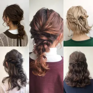 ヘアアレンジ 💙あかみね 💙（mine）のヘアスタイル