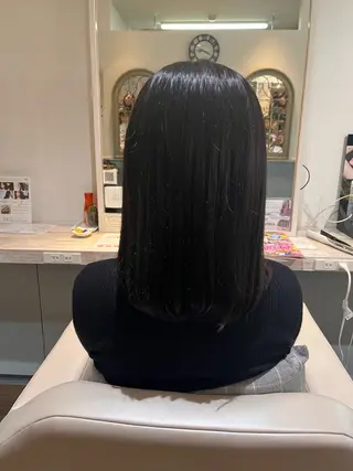 ミディアム 福本 好子のヘアスタイル