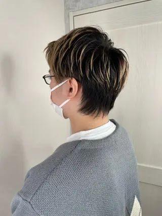 ショート メンズ 瀬川 雄太のヘアスタイル