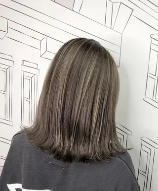 ミディアム 坪井 彰吾のヘアスタイル