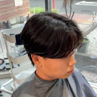 パーマ メンズ 縮毛矯正/メンズ パーマ/岩名新大のヘアスタイル