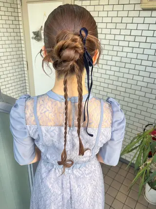ヘアアレンジ 大人可愛いヘアメイク 💋🧚‍♀️しずかのヘアスタイル