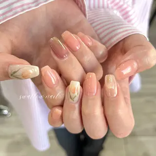 ネイル スワローネイル misatoのネイルデザイン