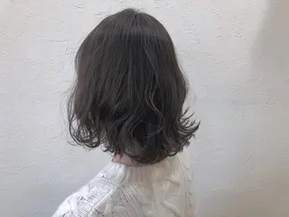 ミディアム カラー ENIF ヤマグチアツコのヘアスタイル