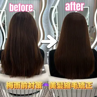 ロング 大宮‎🩵縮毛矯正 レイヤー　佐藤和のヘアスタイル