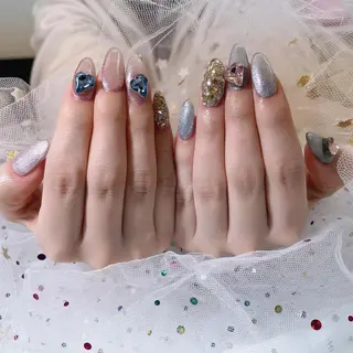 ネイル 🦋ネイルサロン ブラン🌈ゆりのネイルデザイン