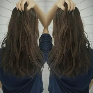 ロング 今中 小百合のヘアスタイル