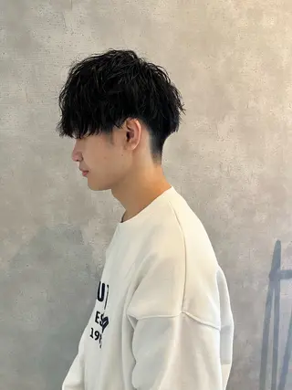 ミディアム パーマ メンズ パーマが得意な【最高 悠斗】のヘアスタイル