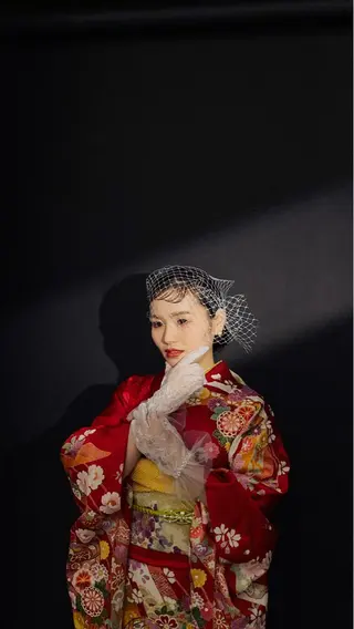 ヘアメイク🌷 着付👘ハルのヘアスタイル