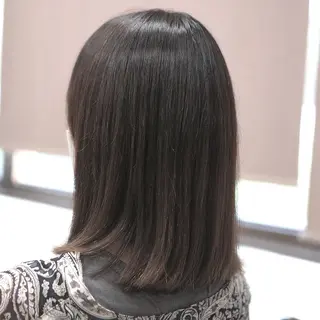 ミディアム 中島 剛のヘアスタイル