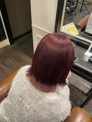 カラー shiomi H辻田 杏梨のヘアスタイル