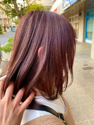 ミディアム カラー 野呂 隼人のヘアスタイル