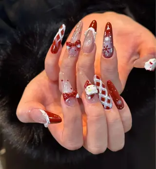 ネイル 長さだし専門店 M2　rikaのネイルデザイン