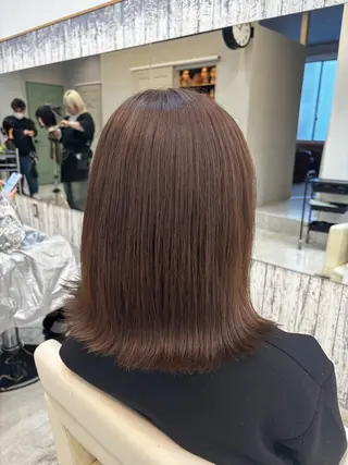 ミディアム カラー あすか/ 松本/モデル募集中のヘアスタイル
