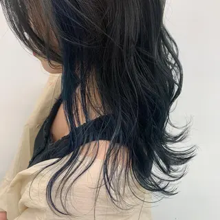 セミロング カラー 川上 紗也加のヘアスタイル