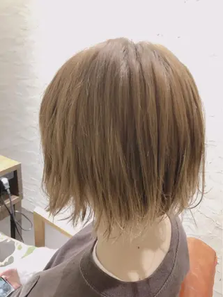 ショート カラー 菊池 幹のヘアスタイル